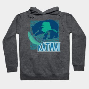 Katmai National Park, Alaska. Home of the Very Fattest Bears Hoodie